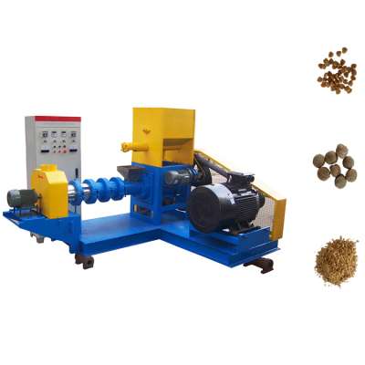 Hot sale shrimp feed extruder fish animal feed making machine