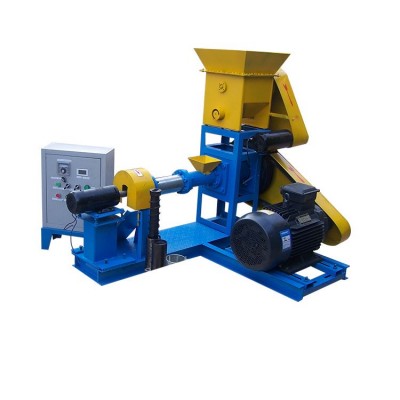 Dry Wet Type Floating Feed Processing Machine For Fish,Animal,Pig Chicken Cattle Poultry Feed Pellet Making Machine Mixing Price