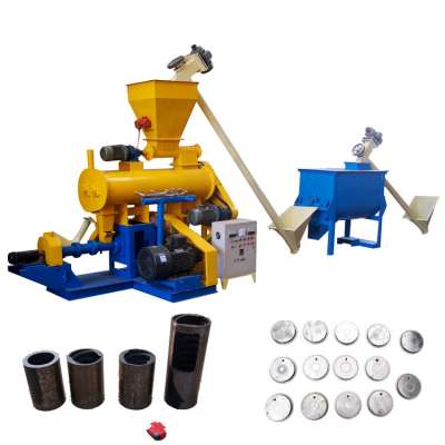 Factory cheap price floating fish pellet feed machine meal production line making for sale